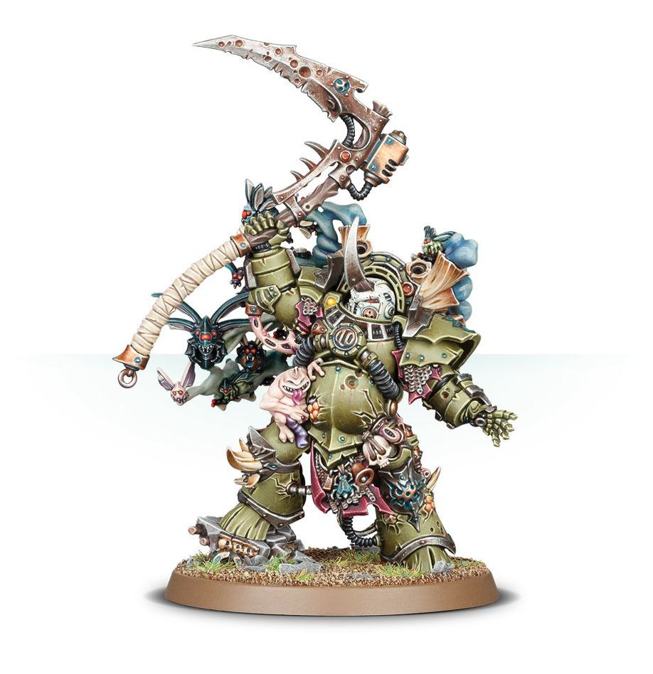 40K DEATH GUARD TYPHUS HERALD OF THE PLAGUE GOD