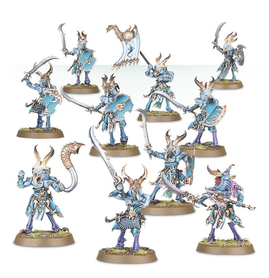 40K/AOS DISCIPLES OF TZEENTCH TZAANGORS