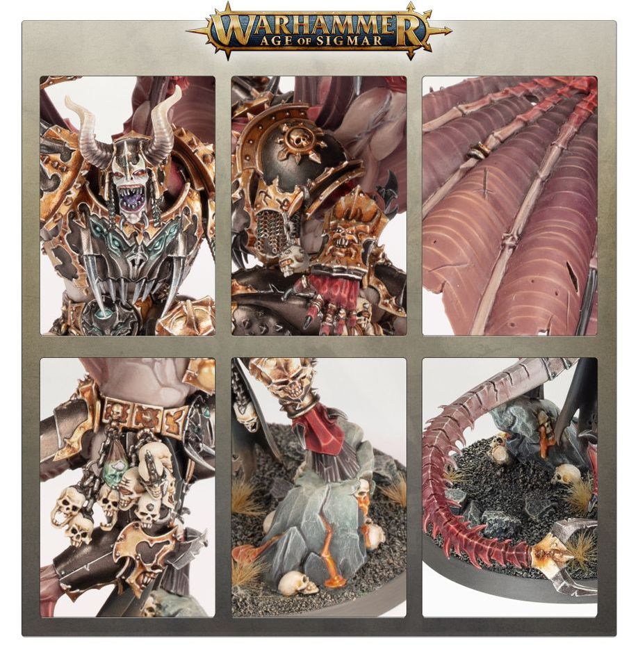 40K/AOS SLAVES TO DARKNESS DAEMON PRINCE
