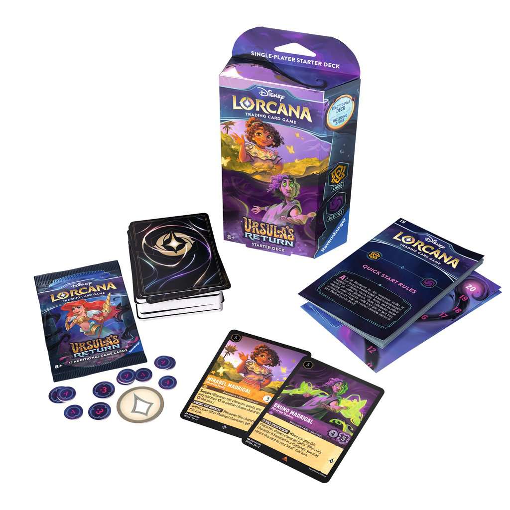 LORCANA URSULA'S RETURN STARTER DECK: MIRABEL/BRUNO