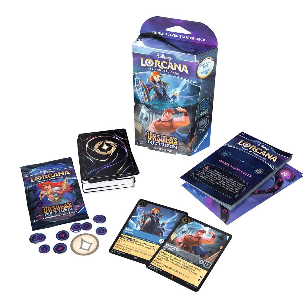 LORCANA URSULA'S RETURN STARTER DECK: ANNA/HERCULES