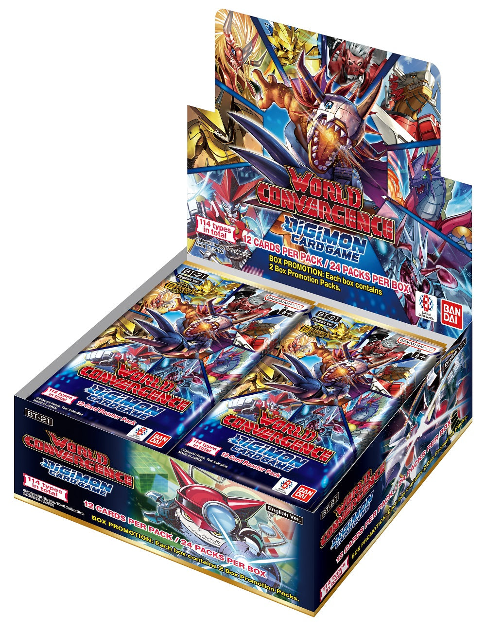 DIGIMON CG BT-21 GLOBAL CONVERGENCE BOOSTER BOX