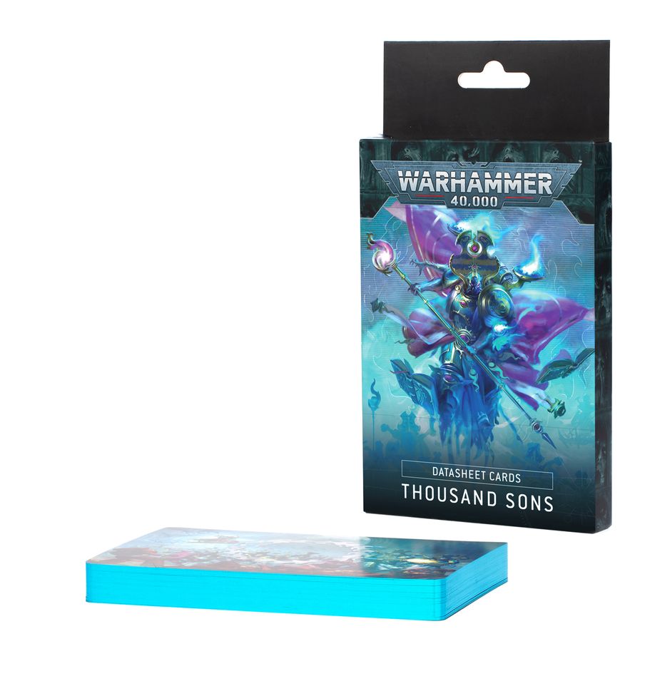 40K THOUSAND SONS DATASHEET CARDS