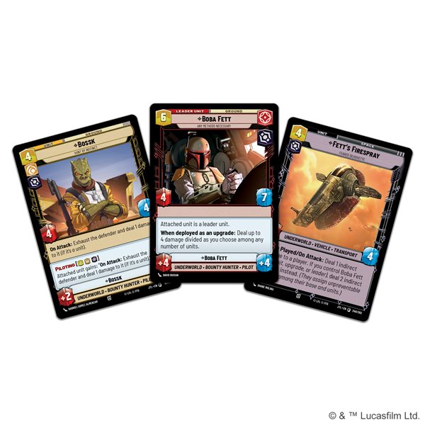 SWU JUMP TO LIGHTSPEED DECK: BOBA FETT