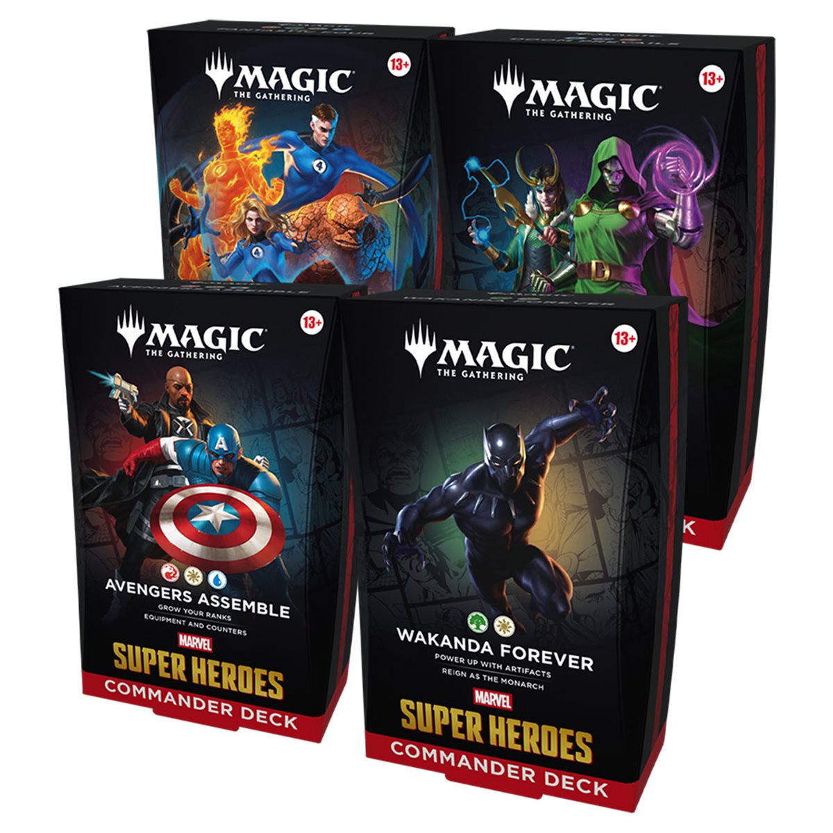 MTG MARVEL COMMANDER DECK SET
