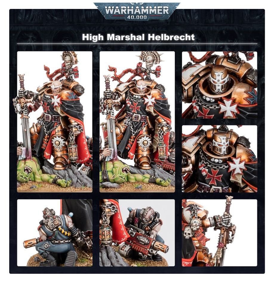 40K BLACK TEMPLARS HIGH MARSHAL HELBRECHT