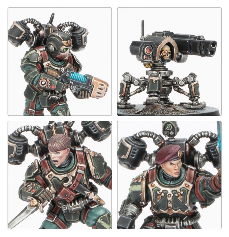 40K ASTRA MILITARUM TEMPESTUS AQUILONS KILL TEAM