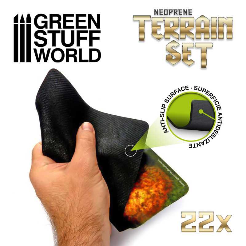 GSW NEOPRENE TERRAIN SET 22 PC