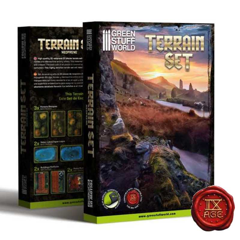 GSW NEOPRENE TERRAIN SET 22 PC