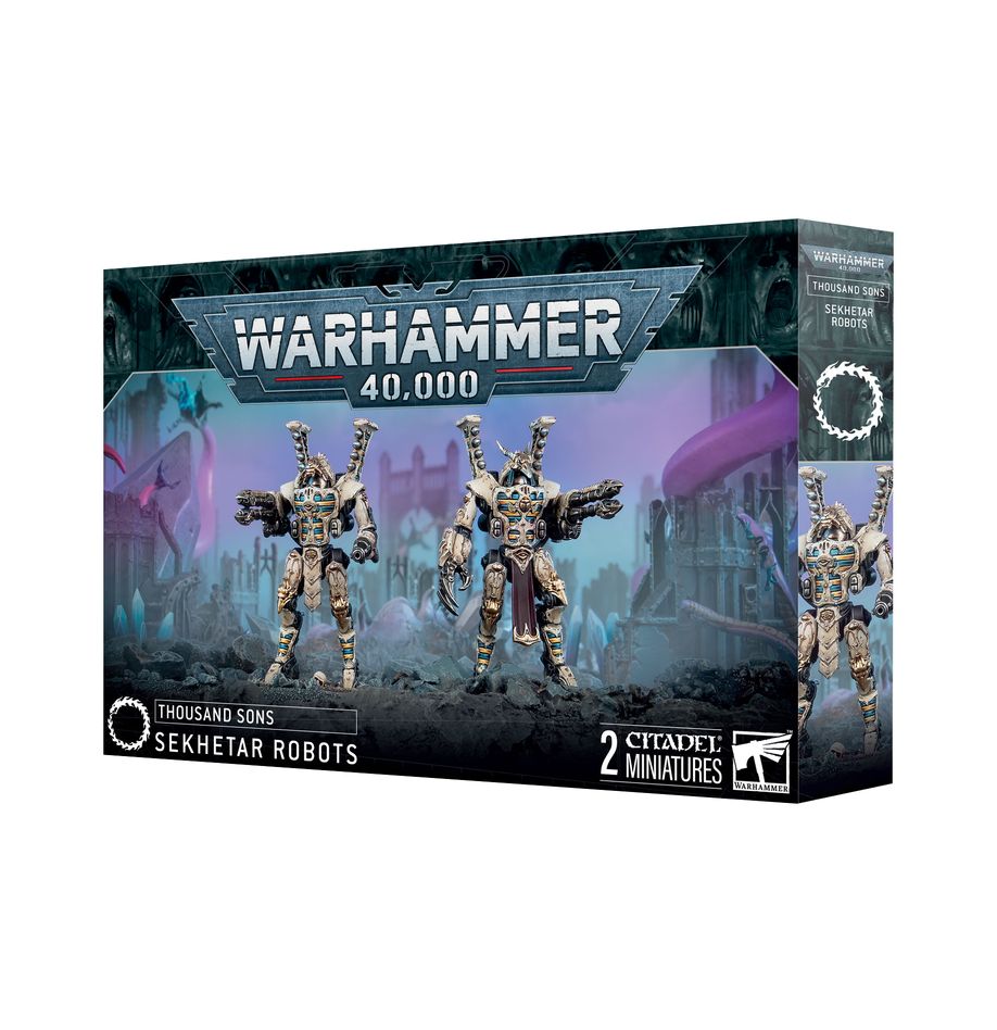 40K THOUSAND SONS SEKHETAR ROBOTS
