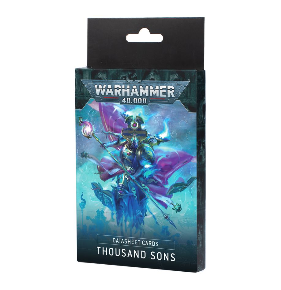 40K THOUSAND SONS DATASHEET CARDS
