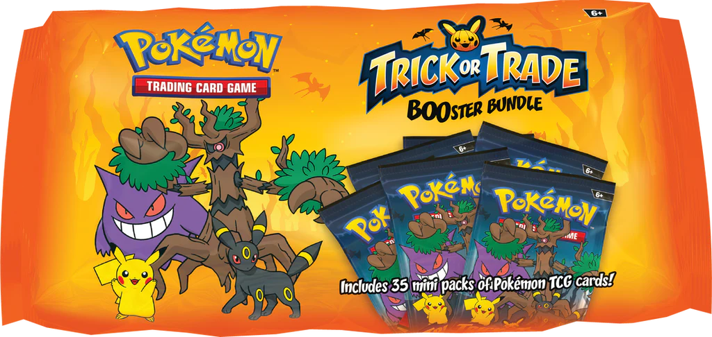 POKEMON TRICK OR TRADE BOOSTER BUNDLE