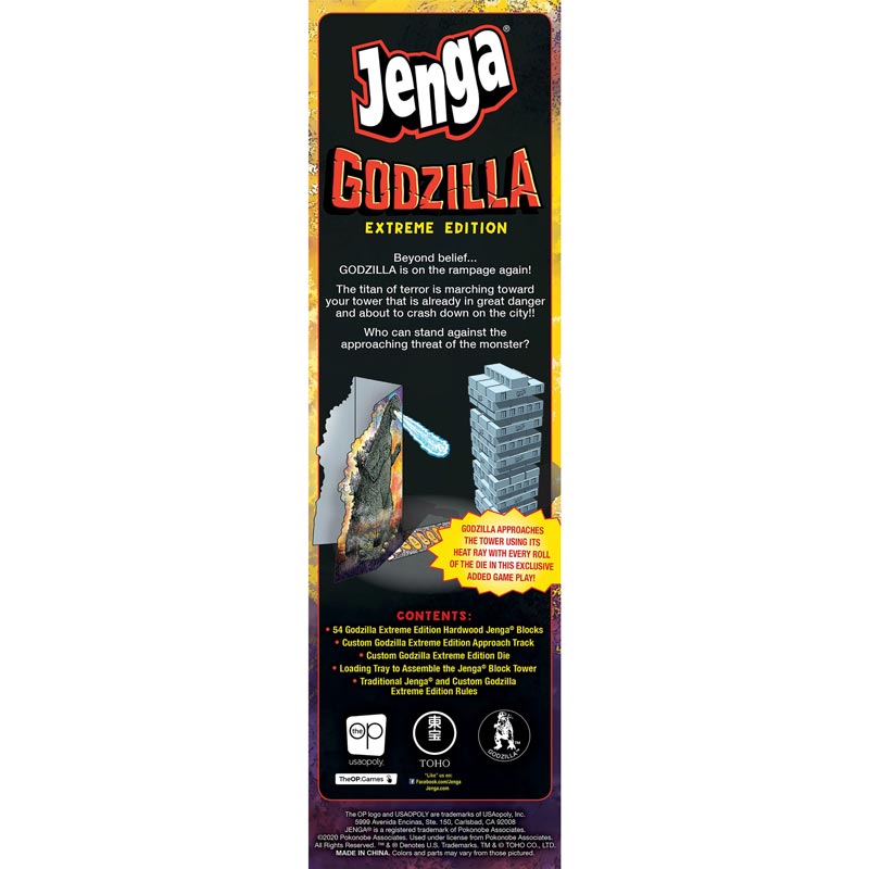JENGA GODZILLA EXTREME EDITION