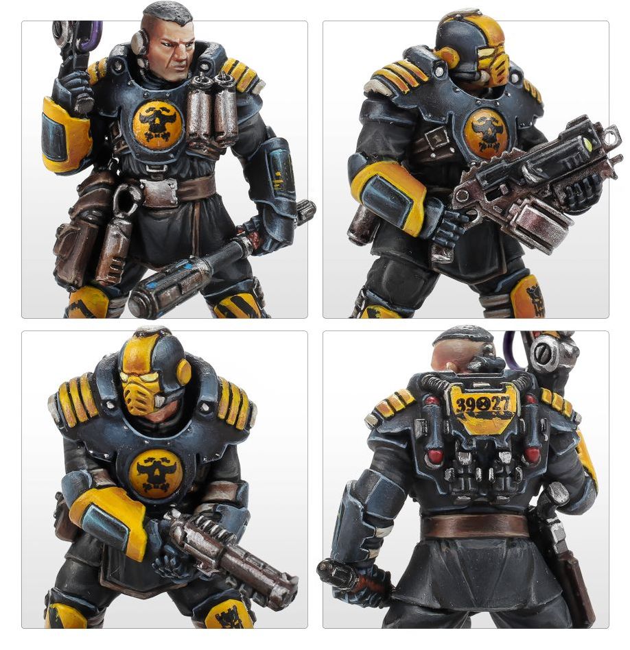 NECROMUNDA PALANITE ENFORCERS PATROL