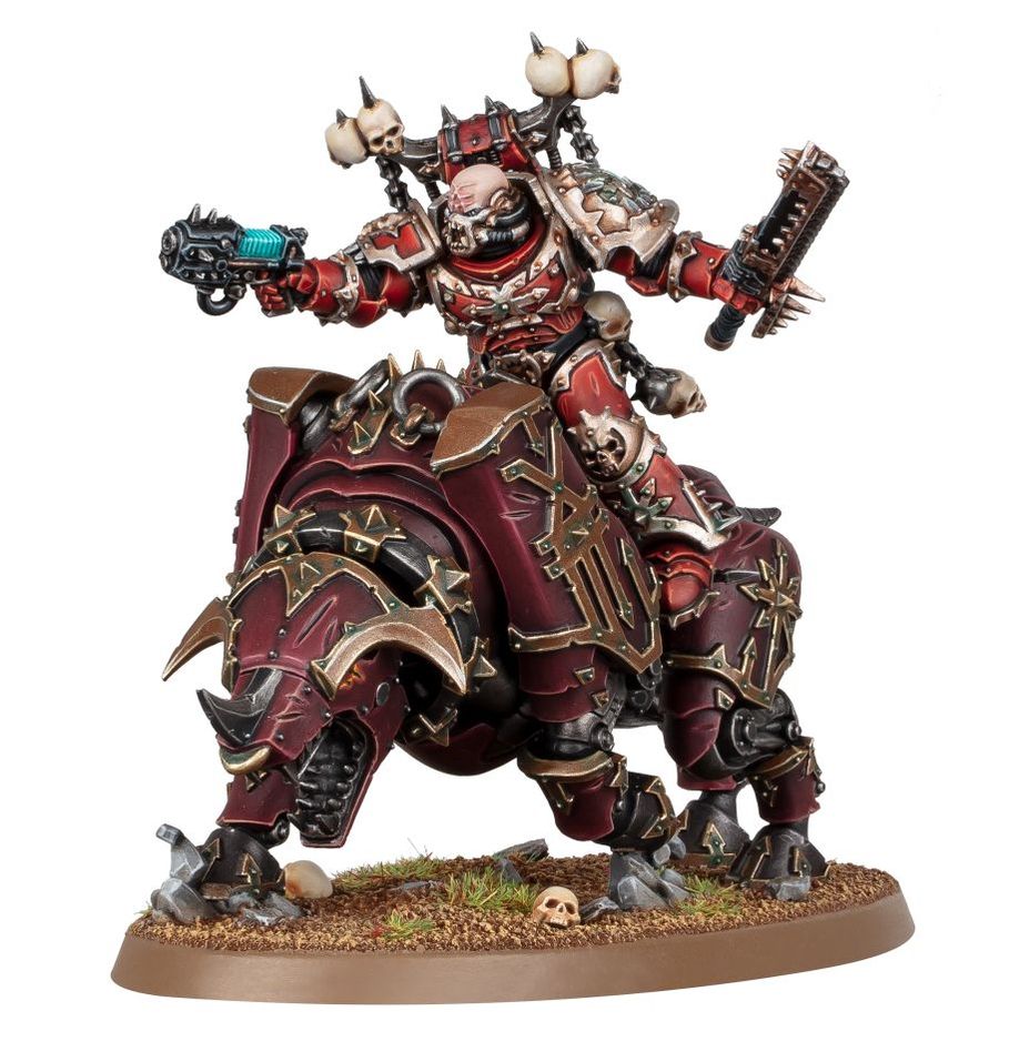 40K WORLD EATERS LORD INVOCATUS/LORD ON JUGGERNAUT