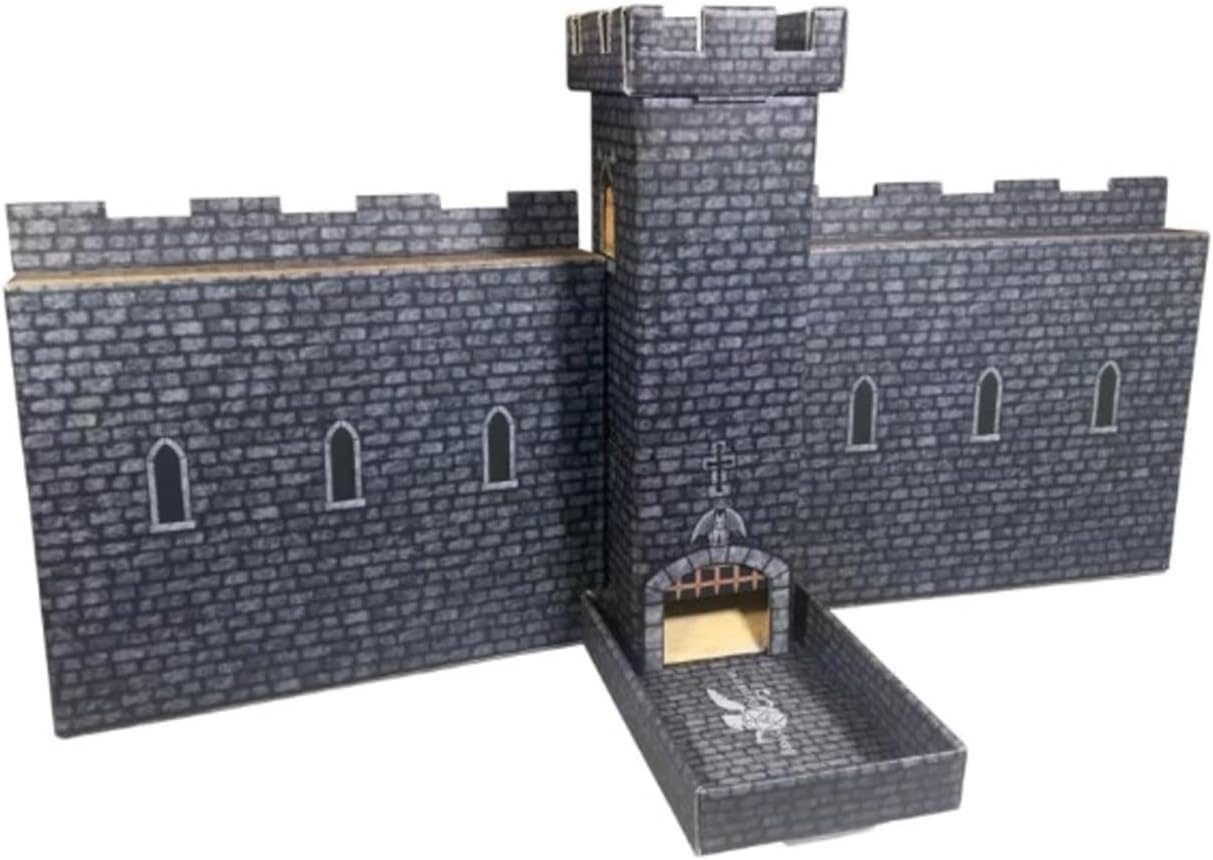 DARK CASTLE DM SCREEN AND DICE TOWER