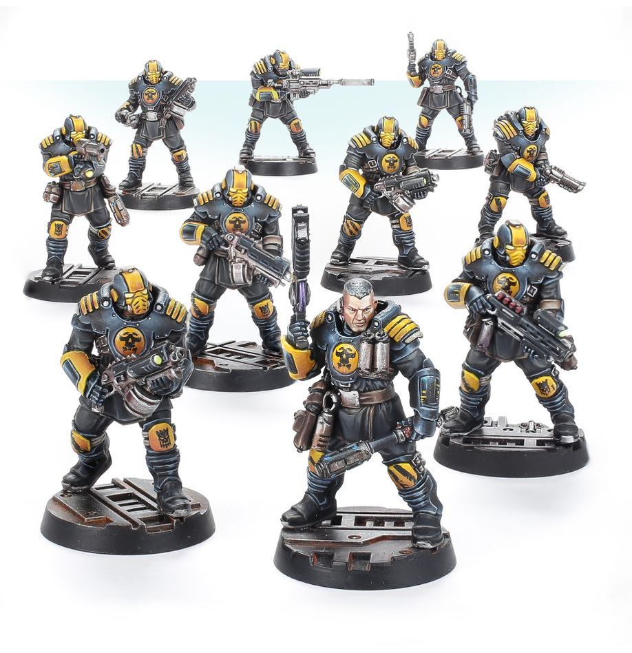 NECROMUNDA PALANITE ENFORCERS PATROL