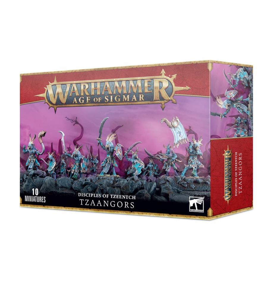 40K/AOS DISCIPLES OF TZEENTCH TZAANGORS