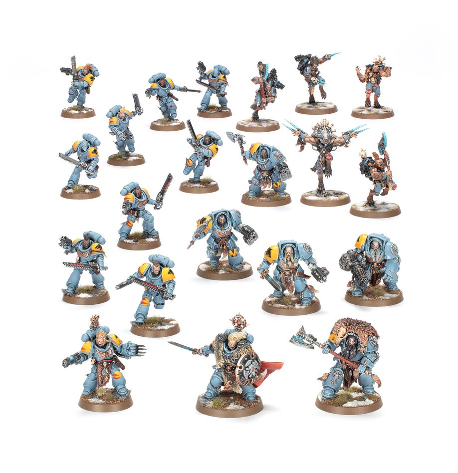40K SPACE WOLVES COMBAT PATROL