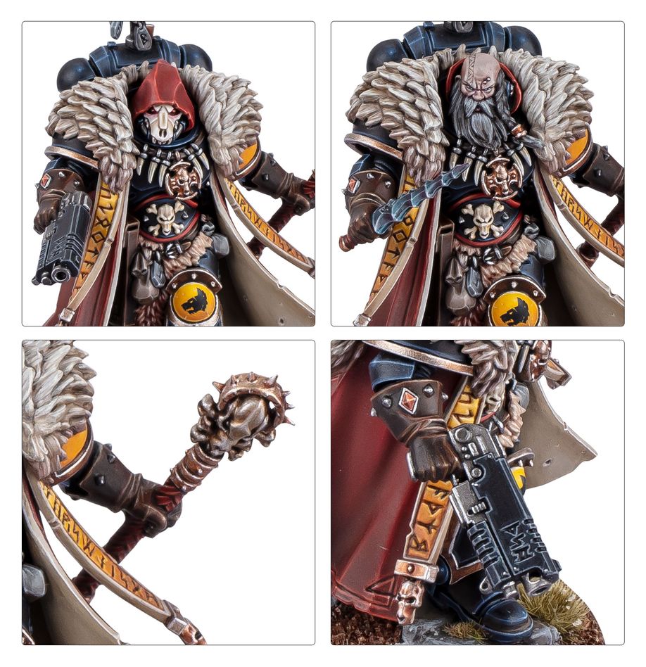 40K SPACE WOLVES WOLF PRIEST