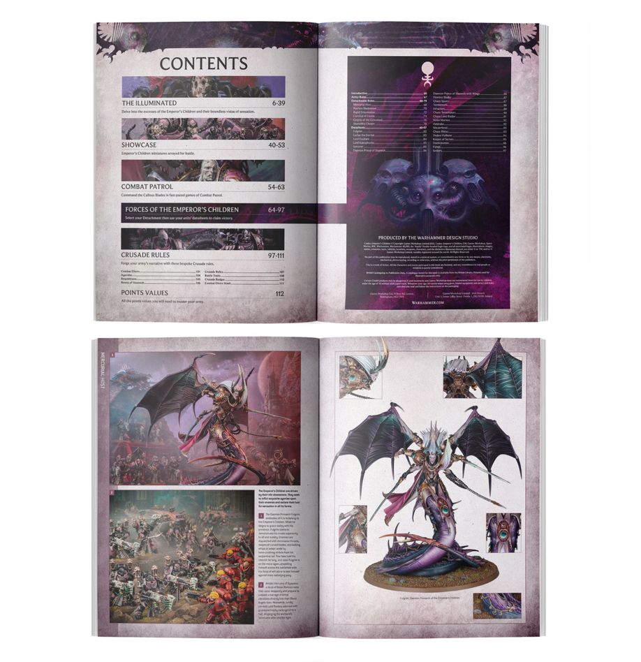 40K CODEX EMPEROR'S CHILDREN