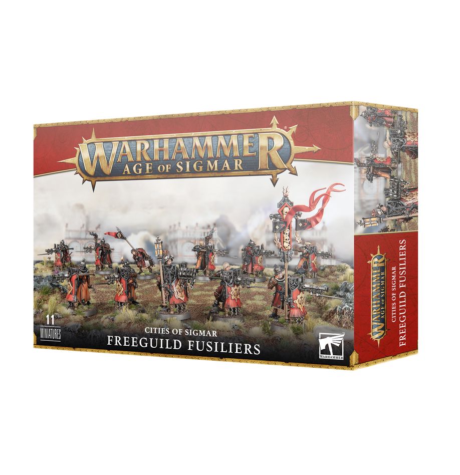 AOS CITIES OF SIGMAR FREEGUILD FUSILIERS
