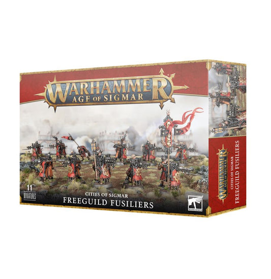 AOS CITIES OF SIGMAR FREEGUILD FUSILIERS
