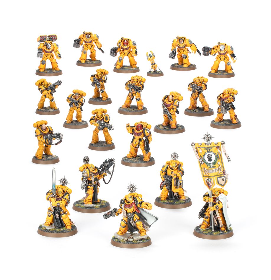 40K IMPERIAL FISTS COMBAT PATROL