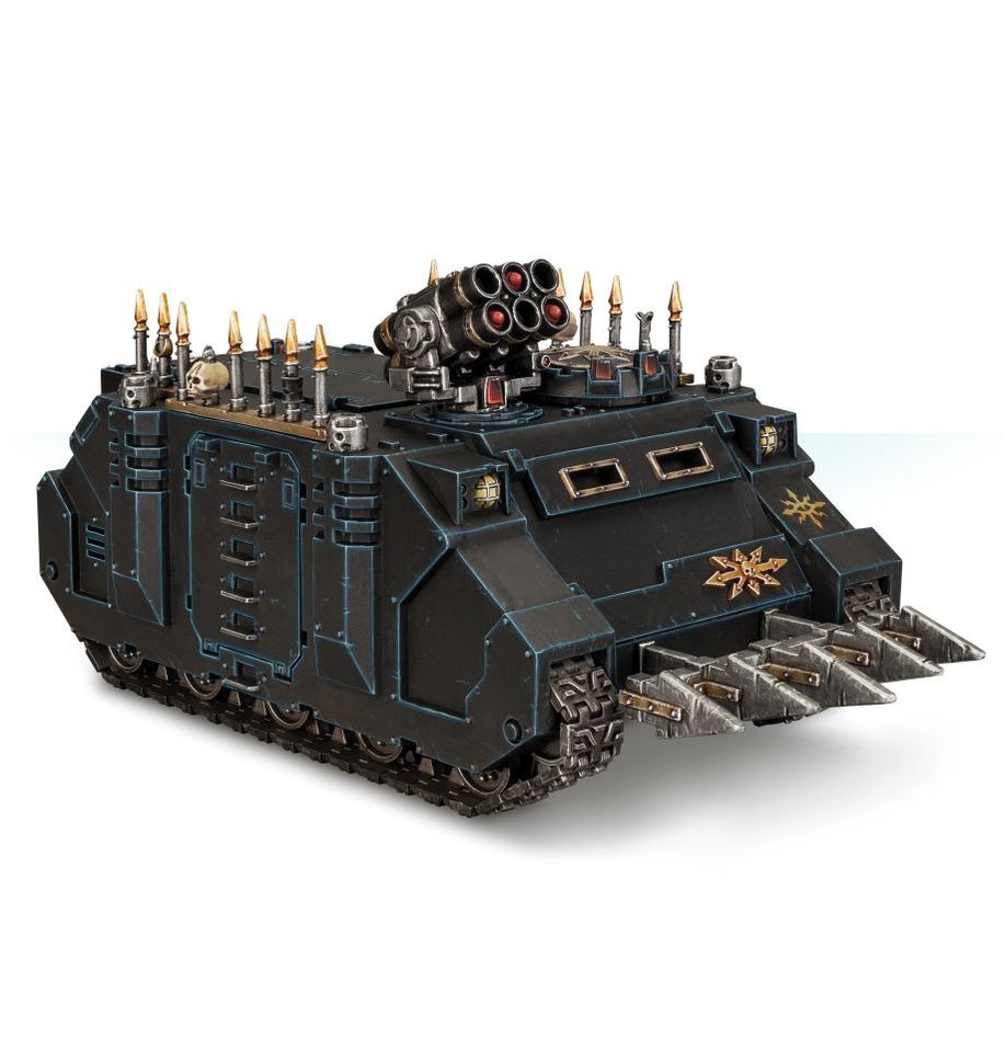 40K CHAOS SPACE MARINES RHINO