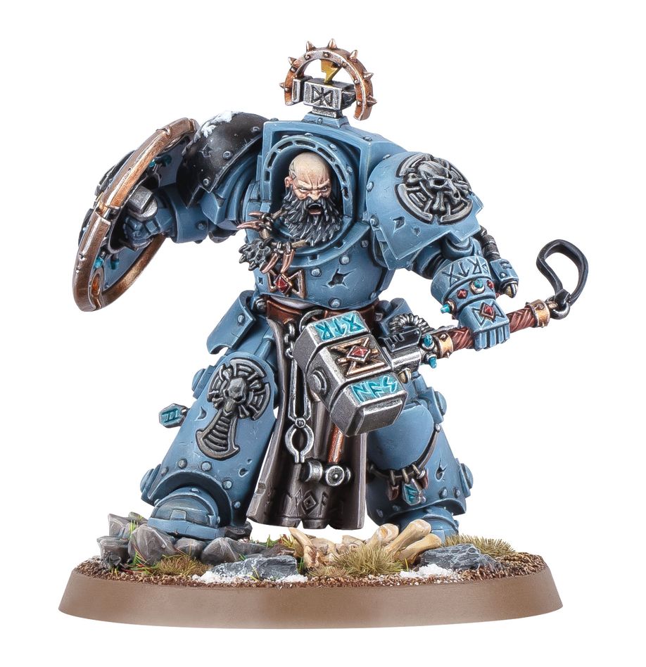 40K SPACE WOLVES ARJAC ROCKFIST