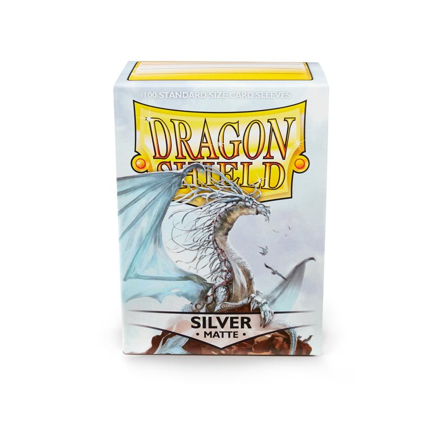 DRAGON SHIELD SILVER MATTE