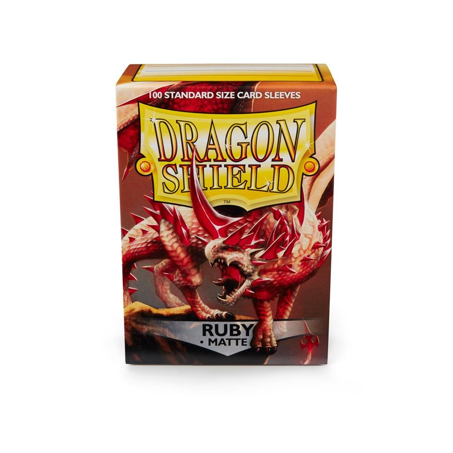 DRAGON SHIELD RUBY MATTE