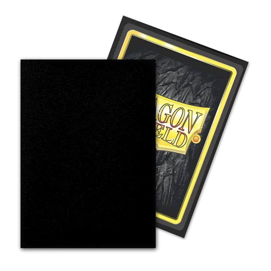 DRAGON SHIELD BLACK OUTER SLEEVES 100 CT