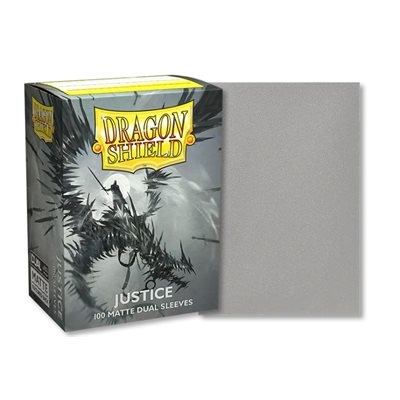 DRAGON SHIELD SLEEVES JUSTICE DUAL MATTE
