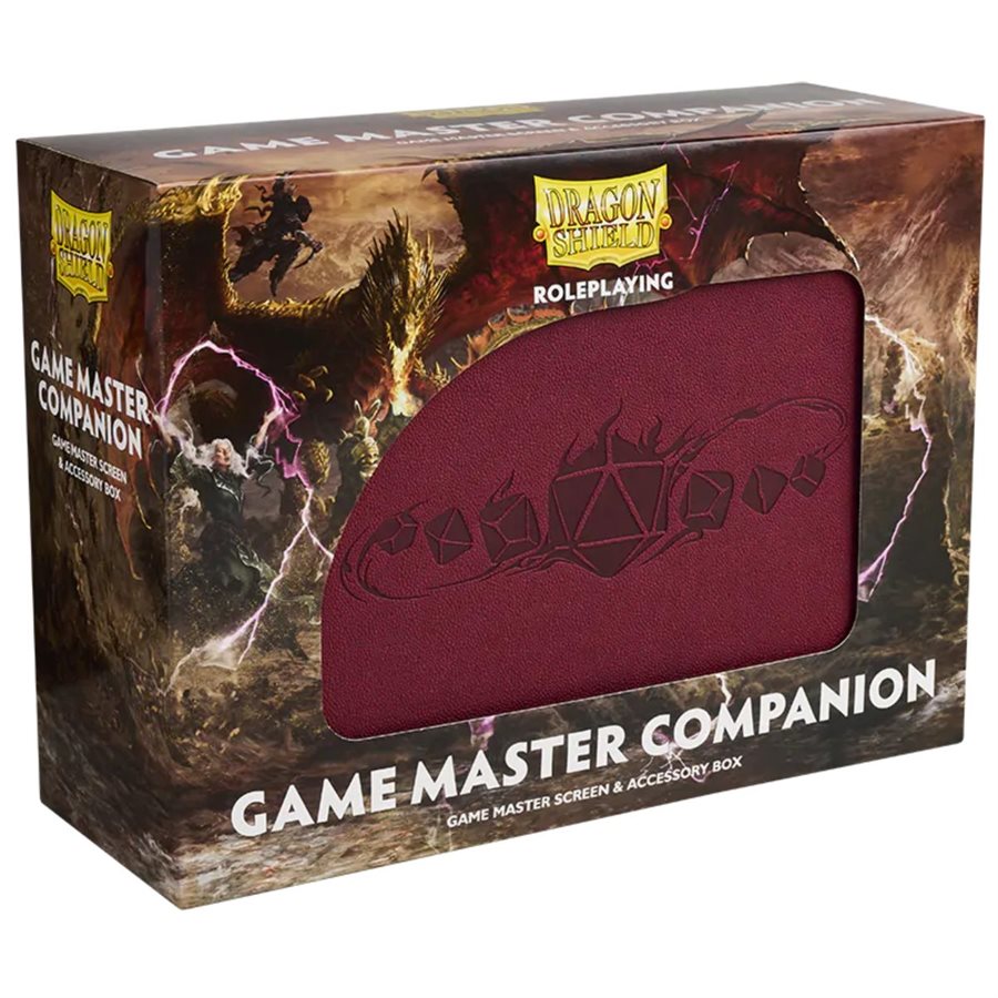 DRAGON SHIELD RPG: GM COMPANION BLOOD RED