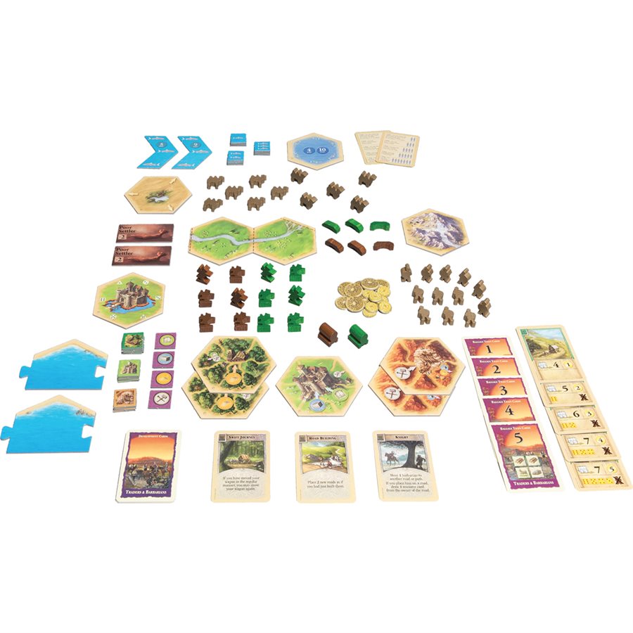 CATAN EXP. TRADERS & BARBARIANS 5-6 PLAYERS EXT