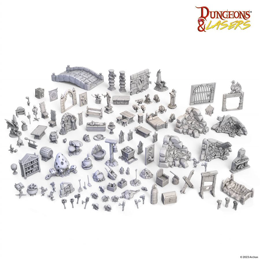 DUNGEONS & LASERS FANTASY PROPS PACK