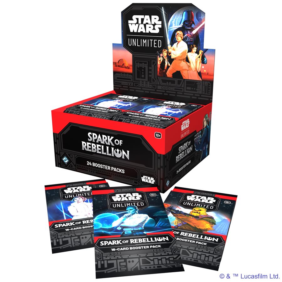 SWU SPARK OF REBELLION BOOSTER Arkain Hobbies & Games SWU SPARK OF REBELLION BOOSTER Arkain Hobbies & Games