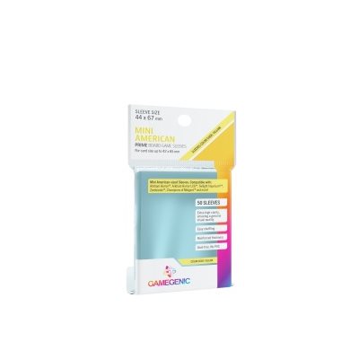 GAMEGENIC MINI AMERICAN SLEEVES 50CT