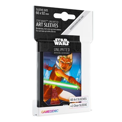 STAR WARS UNLIMITED ART SLEEVES: AHSOKA