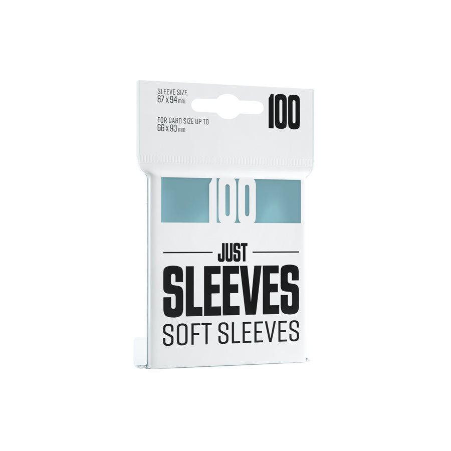 GAMEGENIC JUST SLEEVES SOFT SLEEVES 100CT