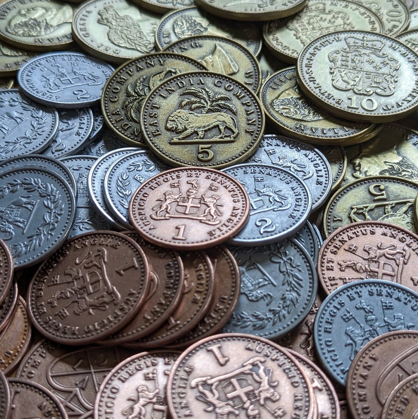 JOHN COMPANY METAL COINS