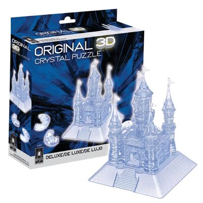 3D CRYSTAL PUZZLE: DELUXE NEW CASTLE