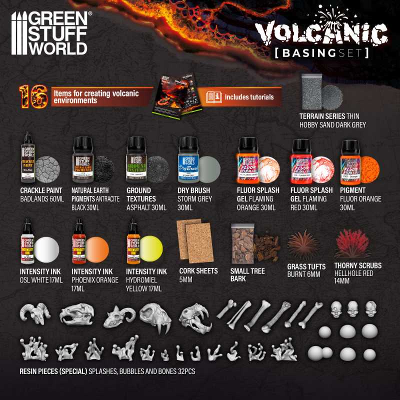 GSW VOLCANIC BASING SET