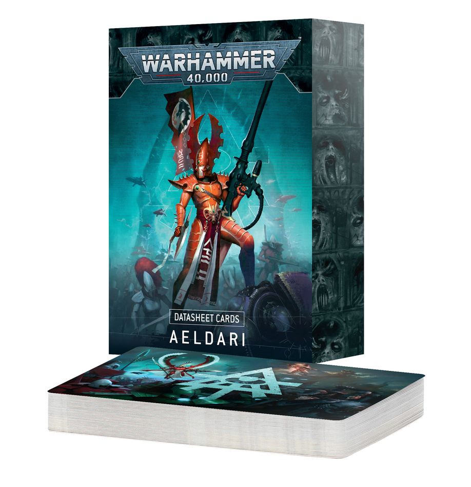 40K AELDARI DATASHEET CARDS