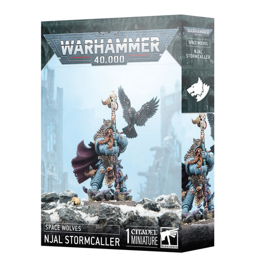 40K SPACE WOLVES NJAL STORMCALLER