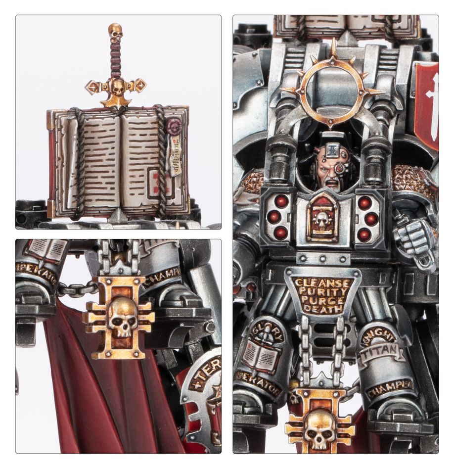 40K GREY KNIGHTS GRAND MASTER IN NEMESIS DREADKNIGHT