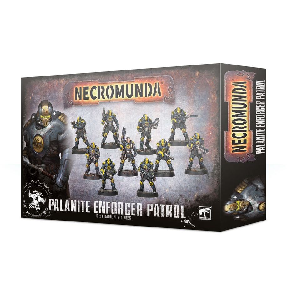 NECROMUNDA PALANITE ENFORCERS PATROL