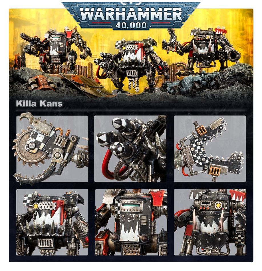 40K ORKS KILLA KANS