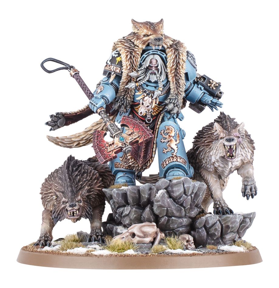 40K SPACE WOLVES LOGAN GRIMNAR